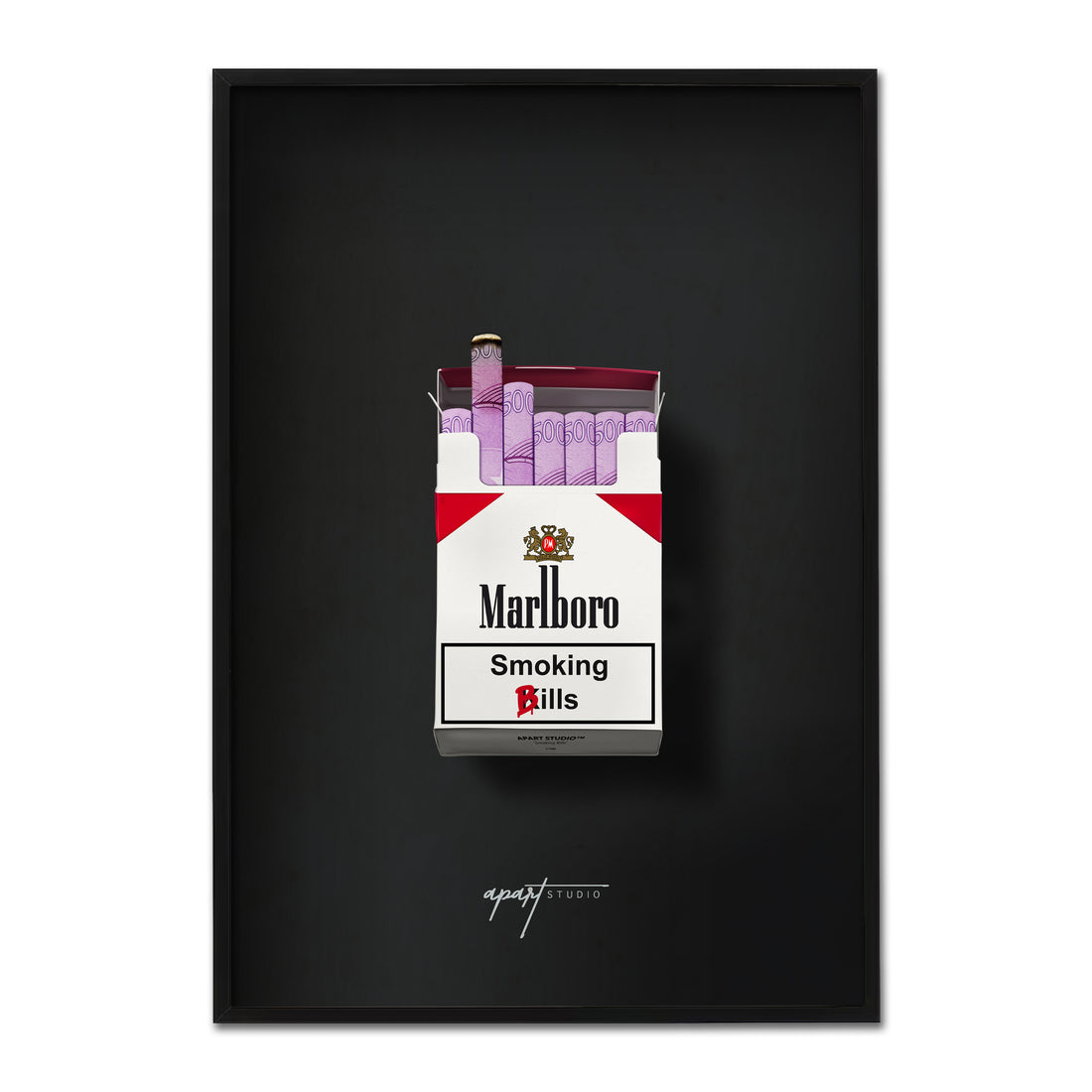 Smoking Bills Print - EUR - Apart studio