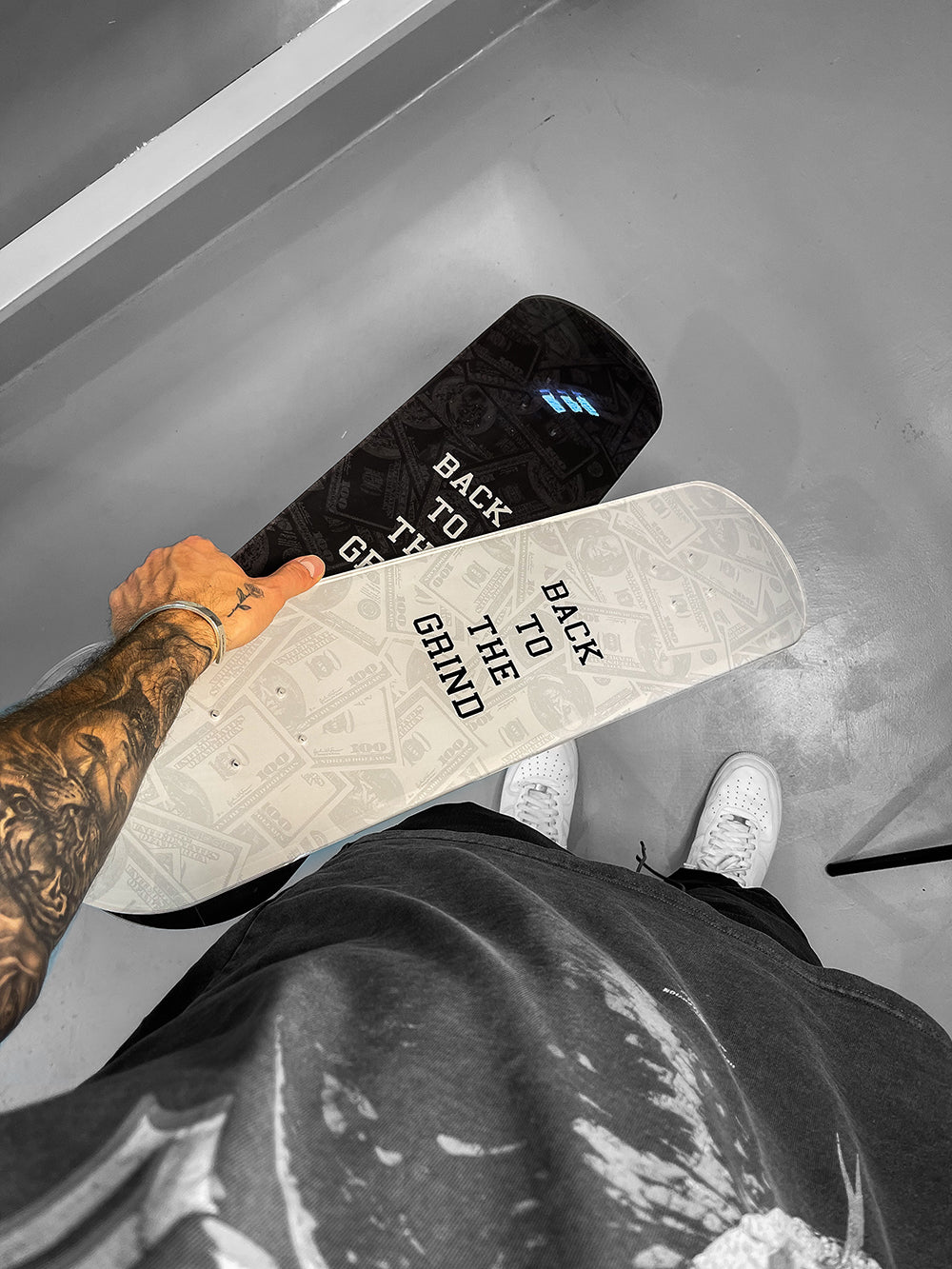 Crystal Skateboard Deck - Black - Apart studio